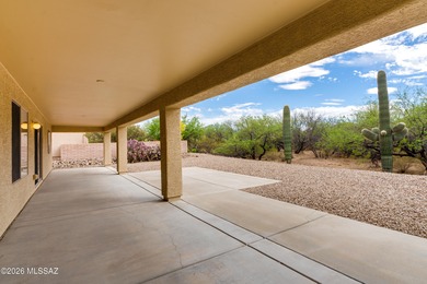 Expanded Laredo w/ Casita on a premium arroyo lot, w/ on Quail Creek Country Club  in Arizona - for sale on GolfHomes.com, golf home, golf lot