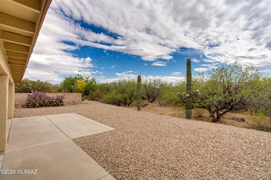 Expanded Laredo w/ Casita on a premium arroyo lot, w/ on Quail Creek Country Club  in Arizona - for sale on GolfHomes.com, golf home, golf lot