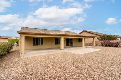 Expanded Laredo w/ Casita on a premium arroyo lot, w/ on Quail Creek Country Club  in Arizona - for sale on GolfHomes.com, golf home, golf lot