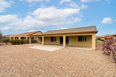 Expanded Laredo w/ Casita on a premium arroyo lot, w/ on Quail Creek Country Club  in Arizona - for sale on GolfHomes.com, golf home, golf lot