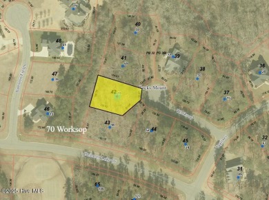 Only 27 lots remain in Section 3! This .36 acre Cul De SAC on The Golf Club At Rocky Mount in North Carolina - for sale on GolfHomes.com, golf home, golf lot