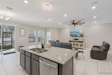 Welcome to this stunning 2022 built home in the sought after on Sugarmill Woods Golf and Country Club in Florida - for sale on GolfHomes.com, golf home, golf lot