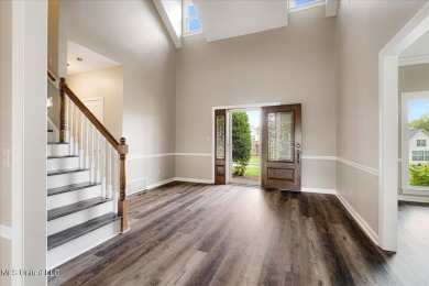 Step inside this beautifully built home with a grand on Cherokee Valley Golf Course in Mississippi - for sale on GolfHomes.com, golf home, golf lot