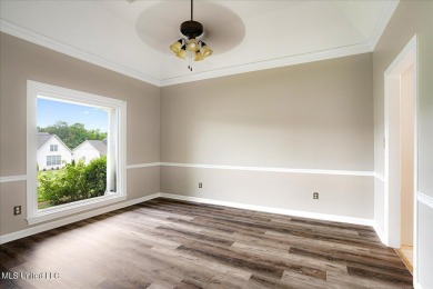 Step inside this beautifully built home with a grand on Cherokee Valley Golf Course in Mississippi - for sale on GolfHomes.com, golf home, golf lot