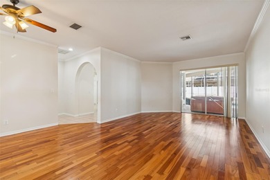 Under contract-accepting backup offers. This stunning on Hunters Green Country Club in Florida - for sale on GolfHomes.com, golf home, golf lot