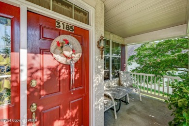 Discover this Stunning Home Built by Toll Brothers with over 3 on Country Club of the Poconos Golf Course in Pennsylvania - for sale on GolfHomes.com, golf home, golf lot