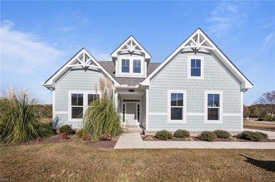 Stylish one-level home in a resort-style community featuring an on Sound Golf Links at Albemarle Plantation in North Carolina - for sale on GolfHomes.com, golf home, golf lot