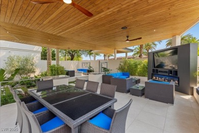 Perched on an elevated golf course lot w/ unrivaled strip views on  in Nevada - for sale on GolfHomes.com, golf home, golf lot