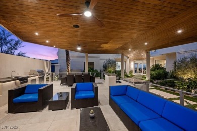 Perched on an elevated golf course lot w/ unrivaled strip views on  in Nevada - for sale on GolfHomes.com, golf home, golf lot