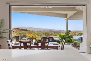 Perched on an elevated golf course lot w/ unrivaled strip views on  in Nevada - for sale on GolfHomes.com, golf home, golf lot
