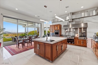 Perched on an elevated golf course lot w/ unrivaled strip views on  in Nevada - for sale on GolfHomes.com, golf home, golf lot