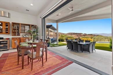 Perched on an elevated golf course lot w/ unrivaled strip views on  in Nevada - for sale on GolfHomes.com, golf home, golf lot