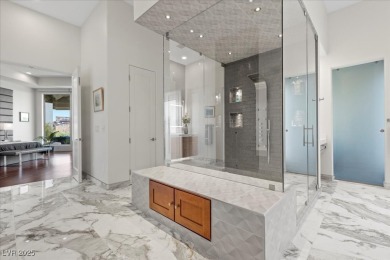 Perched on an elevated golf course lot w/ unrivaled strip views on  in Nevada - for sale on GolfHomes.com, golf home, golf lot