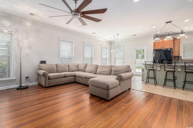 Set on a desirable corner lot, this spacious 4-bedroom, 3-bath on Myrtle Beach National Golf Course in South Carolina - for sale on GolfHomes.com, golf home, golf lot