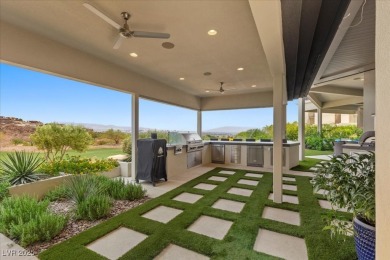 Perched on an elevated golf course lot w/ unrivaled strip views on Dragon Ridge Country Club in Nevada - for sale on GolfHomes.com, golf home, golf lot