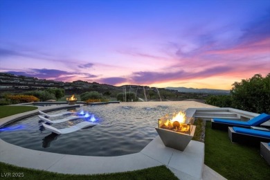 Perched on an elevated golf course lot w/ unrivaled strip views on Dragon Ridge Country Club in Nevada - for sale on GolfHomes.com, golf home, golf lot