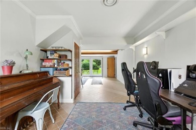 This stunning 4-bedroom, 3-bath home blends mid-century charm on James River Country Club in Virginia - for sale on GolfHomes.com, golf home, golf lot