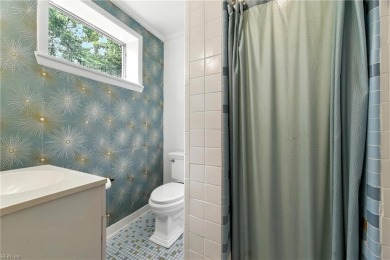 This stunning 4-bedroom, 3-bath home blends mid-century charm on James River Country Club in Virginia - for sale on GolfHomes.com, golf home, golf lot