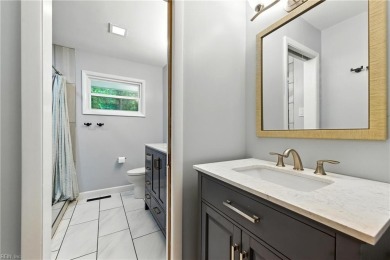 This stunning 4-bedroom, 3-bath home blends mid-century charm on James River Country Club in Virginia - for sale on GolfHomes.com, golf home, golf lot