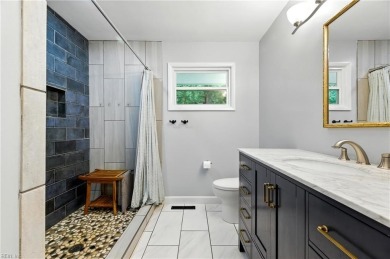 This stunning 4-bedroom, 3-bath home blends mid-century charm on James River Country Club in Virginia - for sale on GolfHomes.com, golf home, golf lot