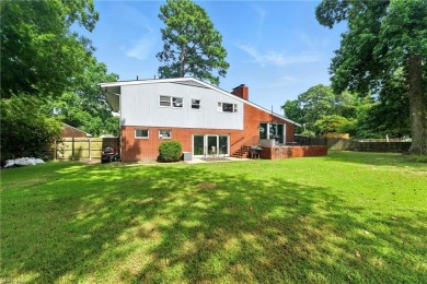 This stunning 4-bedroom, 3-bath home blends mid-century charm on James River Country Club in Virginia - for sale on GolfHomes.com, golf home, golf lot