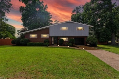 This stunning 4-bedroom, 3-bath home blends mid-century charm on James River Country Club in Virginia - for sale on GolfHomes.com, golf home, golf lot