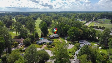 This stunning 4-bedroom, 3-bath home blends mid-century charm on James River Country Club in Virginia - for sale on GolfHomes.com, golf home, golf lot