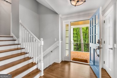 Nestled on a large 3/4+ acre serene, corner lot in the highly on Bobby Jones Golf Club in Georgia - for sale on GolfHomes.com, golf home, golf lot
