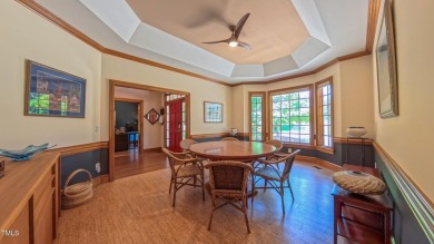 Welcome to an exceptional one-level estate nestled in the on Governors Club in North Carolina - for sale on GolfHomes.com, golf home, golf lot