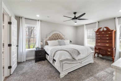 Colonial house adjacent to the golf course with lake view and on Cedar Creek Country Club in Texas - for sale on GolfHomes.com, golf home, golf lot