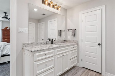 Colonial house adjacent to the golf course with lake view and on Cedar Creek Country Club in Texas - for sale on GolfHomes.com, golf home, golf lot