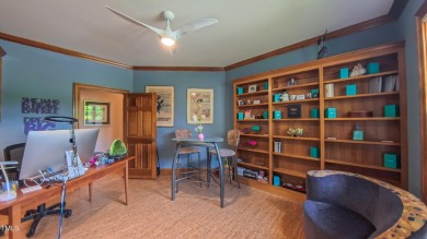 Welcome to an exceptional one-level estate nestled in the on Governors Club in North Carolina - for sale on GolfHomes.com, golf home, golf lot