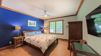 Welcome to an exceptional one-level estate nestled in the on Governors Club in North Carolina - for sale on GolfHomes.com, golf home, golf lot