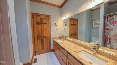 Welcome to an exceptional one-level estate nestled in the on Governors Club in North Carolina - for sale on GolfHomes.com, golf home, golf lot