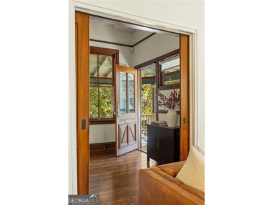 Step into a world of timeless luxury in the heart of Candler on Candler Park Golf Course in Georgia - for sale on GolfHomes.com, golf home, golf lot