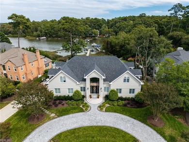 Perfectly positioned above a scenic deep-water cove with on The Tradition Golf Club At Broad Bay in Virginia - for sale on GolfHomes.com, golf home, golf lot