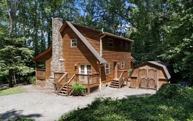 A CABIN IN THE MOUNTAINS OF NORTH CAROLINA WITH A SHORT WALK TO on Chatuge Shores Golf Course in North Carolina - for sale on GolfHomes.com, golf home, golf lot