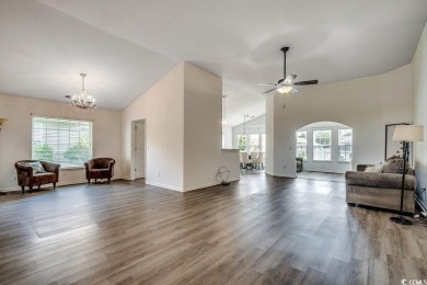 This beautifully maintained three-bedroom home offers a seamless on Heron Point Golf Club in South Carolina - for sale on GolfHomes.com, golf home, golf lot