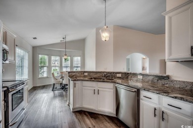 This beautifully maintained three-bedroom home offers a seamless on Heron Point Golf Club in South Carolina - for sale on GolfHomes.com, golf home, golf lot