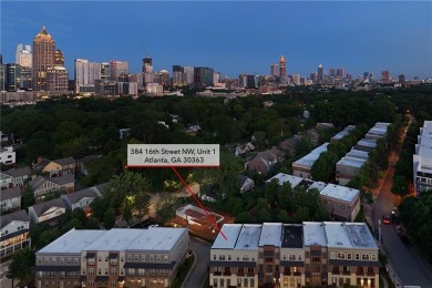 Welcome to a one-of-a-kind, European-inspired townhome tucked on Art Foundry in Atlantic Station Golf Course in Georgia - for sale on GolfHomes.com, golf home, golf lot