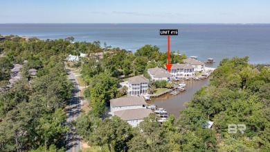 Private balconies, oversized boat slip, water views and bay on Lakewood Golf Club in Alabama - for sale on GolfHomes.com, golf home, golf lot