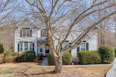 Welcome to an exceptional six-bedroom, four-and-a-half-bath on Hamilton Mill Golf Club in Georgia - for sale on GolfHomes.com, golf home, golf lot