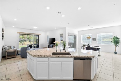 This stunning modern desert home sits on the award-winning Jack on Reflection Bay Golf Club in Nevada - for sale on GolfHomes.com, golf home, golf lot