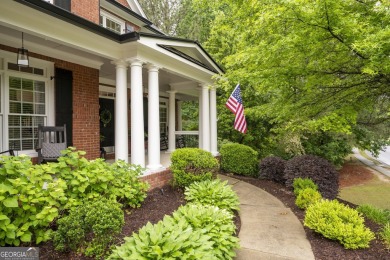 Stunning beauty surrounds this graceful home, custom designed on Bentwater Golf Club in Georgia - for sale on GolfHomes.com, golf home, golf lot