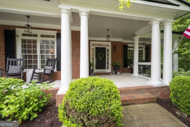 Stunning beauty surrounds this graceful home, custom designed on Bentwater Golf Club in Georgia - for sale on GolfHomes.com, golf home, golf lot