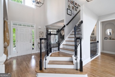 Stunning beauty surrounds this graceful home, custom designed on Bentwater Golf Club in Georgia - for sale on GolfHomes.com, golf home, golf lot