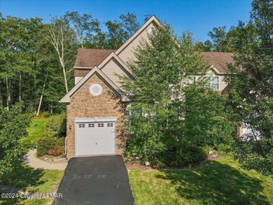 Experience Luxury & Maintenance Free Living in this END UNIT on Country Club of the Poconos Golf Course in Pennsylvania - for sale on GolfHomes.com, golf home, golf lot