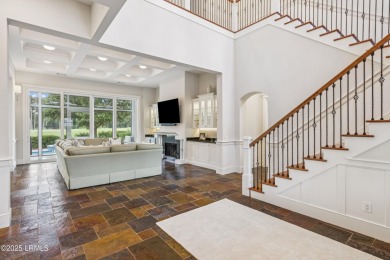 This timeless six-bedroom, five bath Shingle-style estate blends on Eagles Pointe Golf Club in South Carolina - for sale on GolfHomes.com, golf home, golf lot