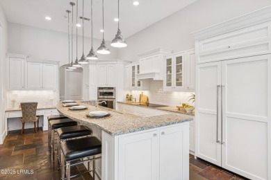 This timeless six-bedroom, five bath Shingle-style estate blends on Eagles Pointe Golf Club in South Carolina - for sale on GolfHomes.com, golf home, golf lot