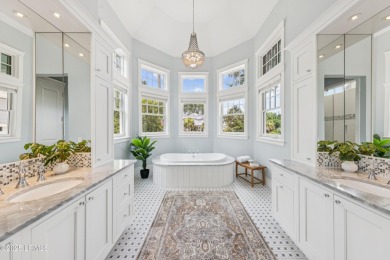 This timeless six-bedroom, five bath Shingle-style estate blends on Eagles Pointe Golf Club in South Carolina - for sale on GolfHomes.com, golf home, golf lot